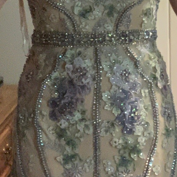 Jovani dress blue - Picture 2 of 4